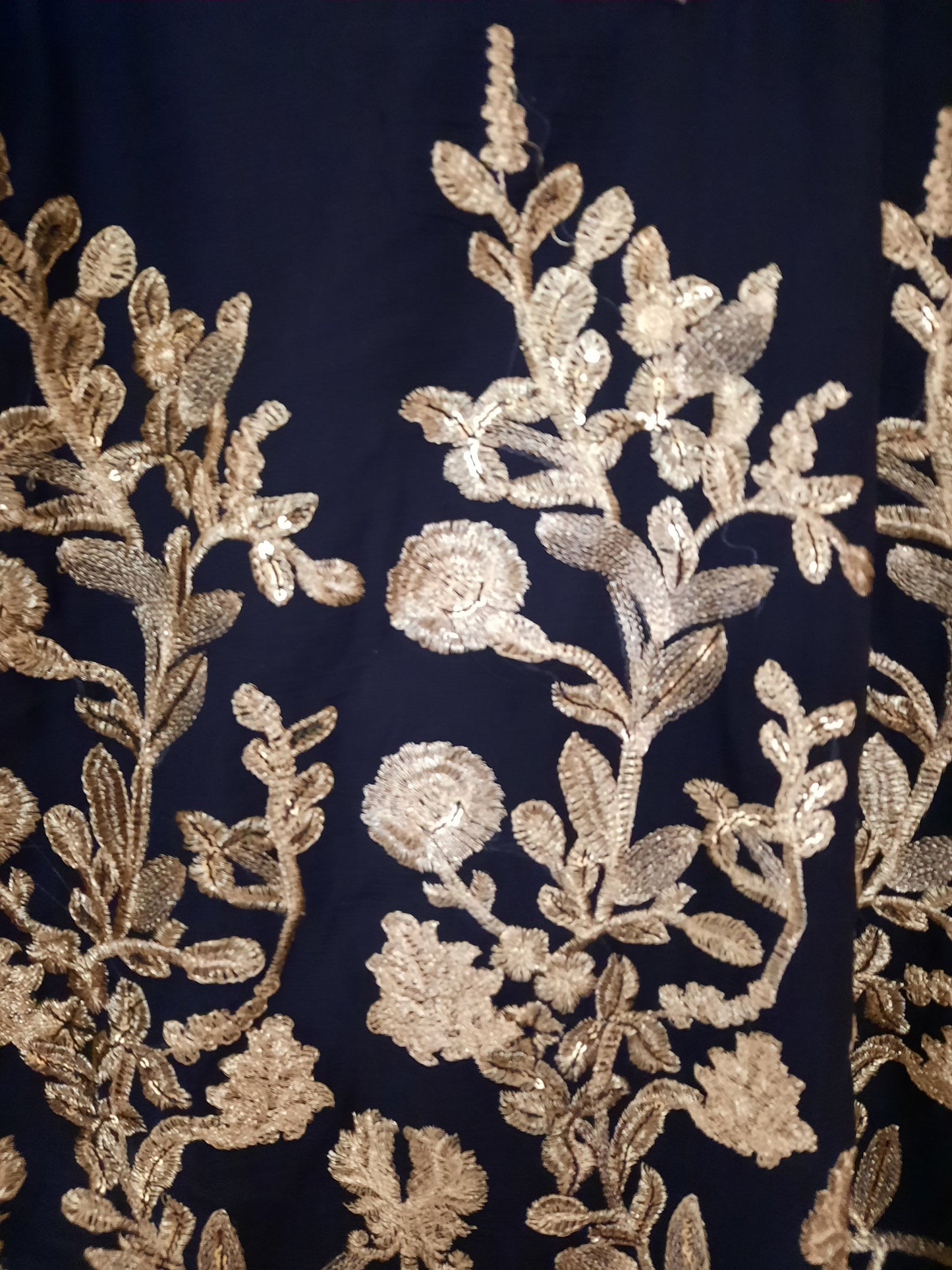 Robe de créateur noire, réplique de créateur A.