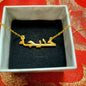 Ready to wear Arabic urdu name necklaces