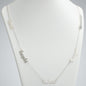 5 Inscriptions Multiple Name Necklace in 18k gold plating - NATASHAHS