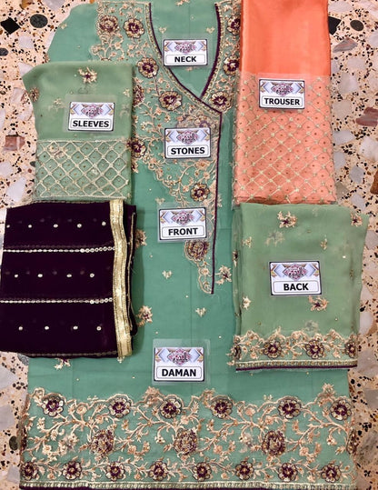 Stitched Pakistani Designer Replica - NATASHAHS