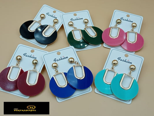 Pendulum shaped Earrings - NATASHAHS