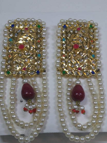 GOLDEN BASE EARRINGS - NATASHAHS