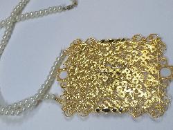 ALLAH NAME GOLDEN NET FLOORING PENDANT 4 INCHES LONG - NATASHAHS