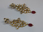 Old Heritage Style Earrings with Kundan work - NATASHAHS