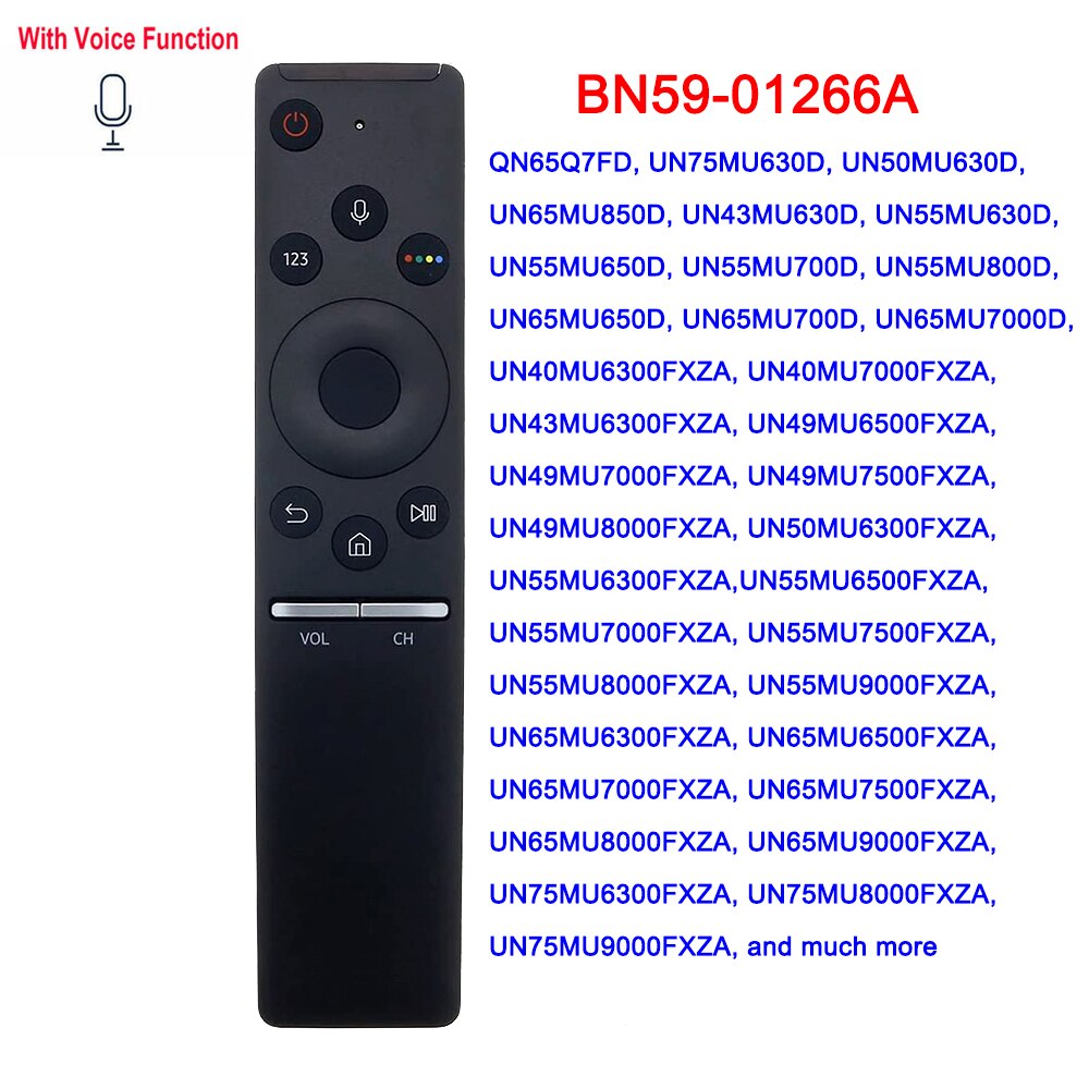 Original & Copy Voice Remote Control for Samsung Smart TV BN59-01265A BN59-01266A BN59-01298C BN59-01298G BN59-01312B BN59-01312F - NATASHAHS