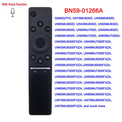 Original & Copy Voice Remote Control for Samsung Smart TV BN59-01265A BN59-01266A BN59-01298C BN59-01298G BN59-01312B BN59-01312F - NATASHAHS
