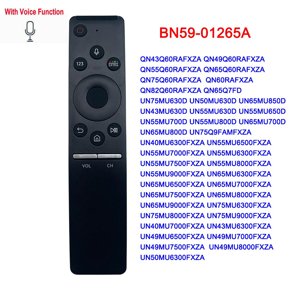 Original & Copy Voice Remote Control for Samsung Smart TV BN59-01265A BN59-01266A BN59-01298C BN59-01298G BN59-01312B BN59-01312F - NATASHAHS