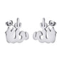 Stainless Steel Allah Islamic Symbol Earrings Men Women Ancient Muslim Jewelry Allah Stud Earrings Best Gift - AliExpress