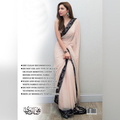 Designer Nomi Ansari Ready in stock NEW Stitched sarees easy to wear no hassle to tie up - NATASHAHS