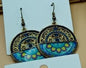 Round Dial Earrings - NATASHAHS
