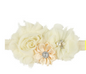 baby girl headband Infant hair floral cloth Tie bows newborn Headwear tiara headwrap Gift Toddlers bandage flower crystal Ribbon