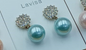 Round Pearl Earrings - NATASHAHS