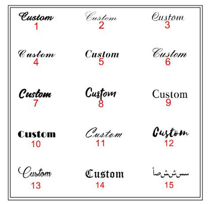 Personalized Custom Name Bracelets For Women Girls Stainless Steel Engraved Handwriting - NATASHAHS