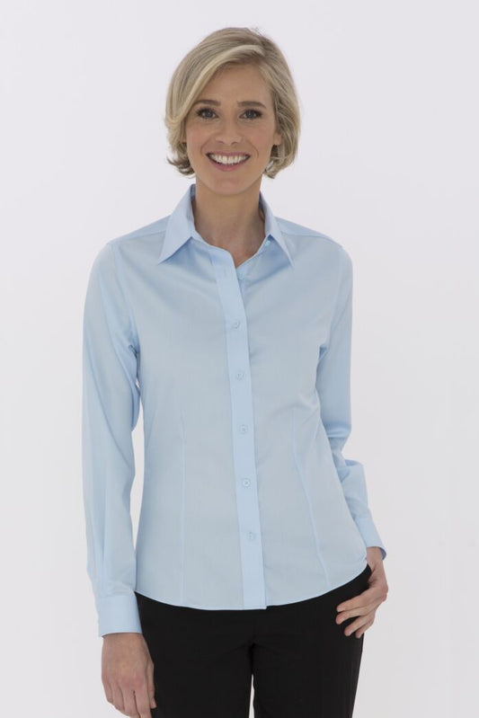COAL HARBOUR® NON-IRON 100% COTTON TWILL LADIES' SHIRT - NATASHAHS