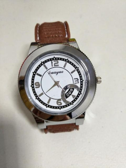 Natashahs Casual Watches Quartz Watch with USB Electronic Rechargeable Windproof Flameless Cigarette Lighter F668 - NATASHAHS