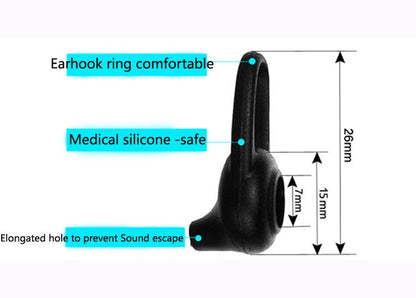 3pcs/set Silicone In-Ear Bluetooth Earphone case earhook set covers Tips Earbuds eartips Earplug Ear pads cushion for earphones