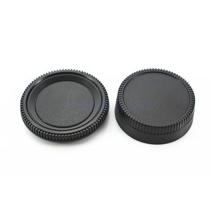 camera Body cap + Rear Lens Cap for Canon nikon Sony NEX for Pentax Olympus Micro M4/3 Panasonic M42 FD Camera Mount - NATASHAHS