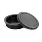 camera Body cap + Rear Lens Cap for Canon nikon Sony NEX for Pentax Olympus Micro M4/3 Panasonic M42 FD Camera Mount - NATASHAHS