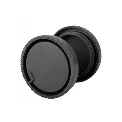 camera Body cap + Rear Lens Cap for Canon nikon Sony NEX for Pentax Olympus Micro M4/3 Panasonic M42 FD Camera Mount - NATASHAHS