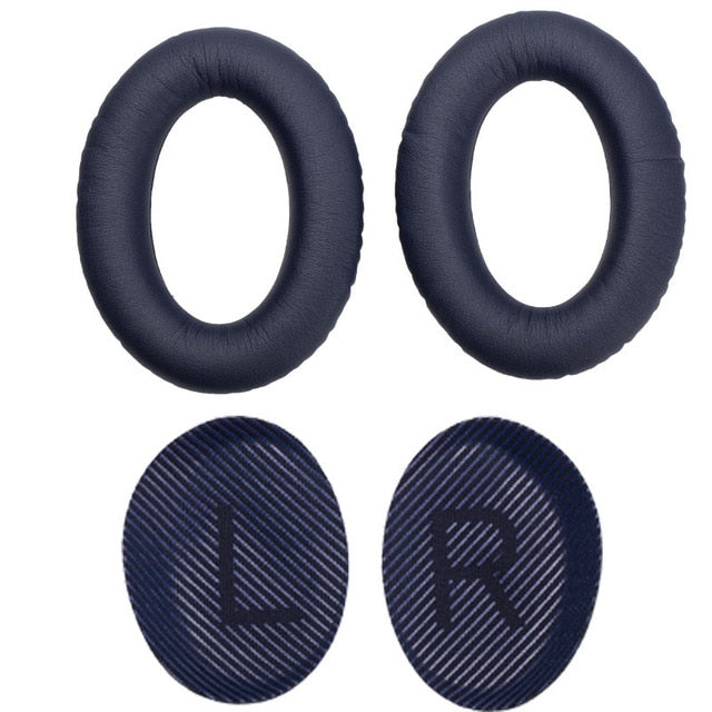 Pair of Replacement Ear pads for BOSE QC35 for Quiet Comfort 35 & 35 ii Headphones Memory Foam Ear Cushions High Quality with Crowbar