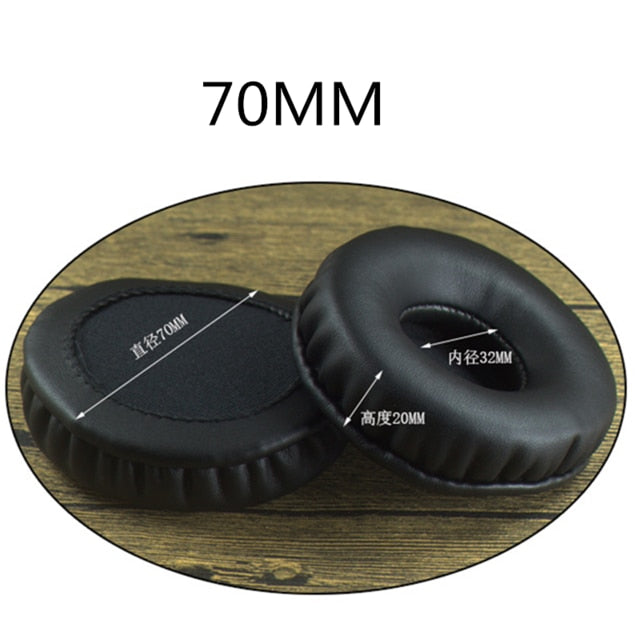 Replacement Soft Memory Foam Ear Pads 45MM 100mm 60mm 80MM 110mm  for Sennheiser for Sony for AKG for ATH for Philips Headphones