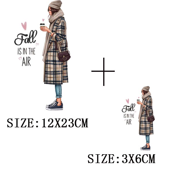 Iron On Patches for Clothing Fashion Girl Thermal Sticker On Clothes DIY A-level Washable Beauty Girl Patches Clothes Appliqued - NATASHAHS