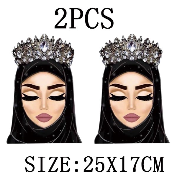 Beautiful Thermo Transfer Sticker On Clothes DIY Iron On Patches For Clothing Washable Women T-shirt Patch Applique - NATASHAHS