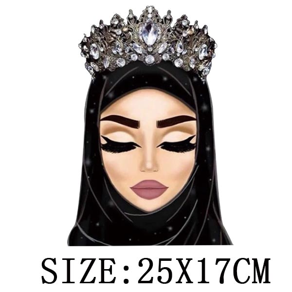 Beautiful Thermo Transfer Sticker On Clothes DIY Iron On Patches For Clothing Washable Women T-shirt Patch Applique - NATASHAHS