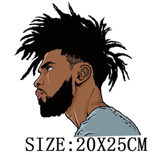 Beautiful Thermo Transfer Sticker On Clothes DIY Iron On Patches For Clothing Washable Women T-shirt Patch Applique - NATASHAHS