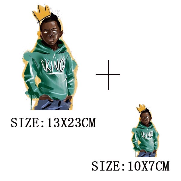 Beautiful Thermo Transfer Sticker On Clothes DIY Iron On Patches For Clothing Washable Women T-shirt Patch Applique - NATASHAHS