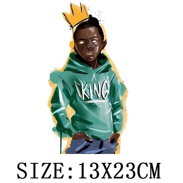 Beautiful Thermo Transfer Sticker On Clothes DIY Iron On Patches For Clothing Washable Women T-shirt Patch Applique - NATASHAHS