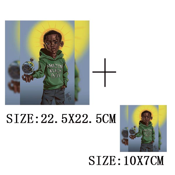 Beautiful Thermo Transfer Sticker On Clothes DIY Iron On Patches For Clothing Washable Women T-shirt Patch Applique - NATASHAHS