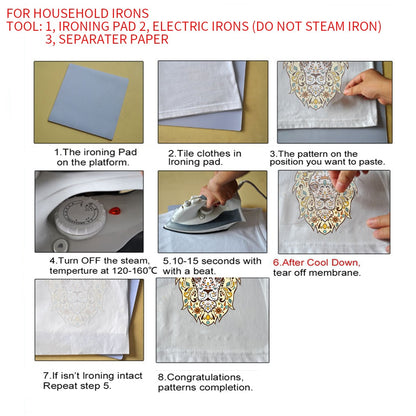 Ink Camera Stripes Patches Set Iron on Transfer Patch for T-shirts Girls Kids Clothing DIY Thermo Stickers on Clothes - NATASHAHS