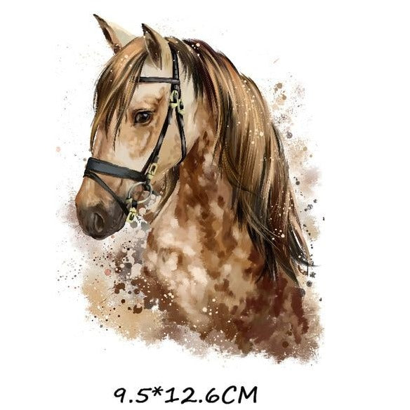 Ink Camera Stripes Patches Set Iron on Transfer Patch for T-shirts Girls Kids Clothing DIY Thermo Stickers on Clothes - NATASHAHS