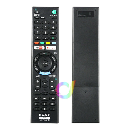 NEW RMT-TX300P Remote control For Sony 4K HDR Ultra HD TV  RMT-TX300B  RMT-TX300U YOUTUBE / NETFLIX Fernbedienung controle remoto