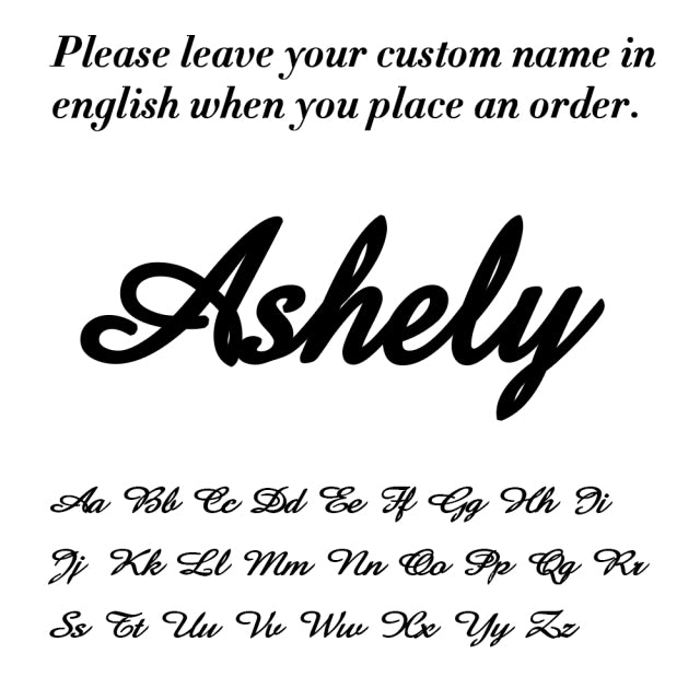 Custom Name Necklace Personalized Steel Color Stainless Steel Necklaces For Women Man Customized Jewelry - NATASHAHS