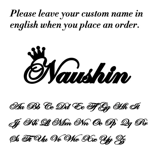 Custom Name Necklace Personalized Steel Color Stainless Steel Necklaces For Women Man Customized Jewelry - NATASHAHS