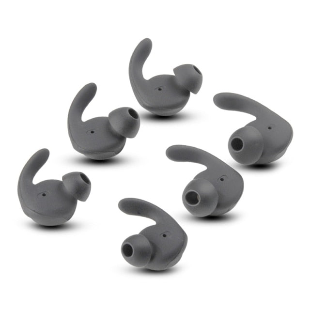 Paire d'embouts d'écouteurs en silicone souple, crochets d'oreille pour casque Huawei xSport/Honor AM61