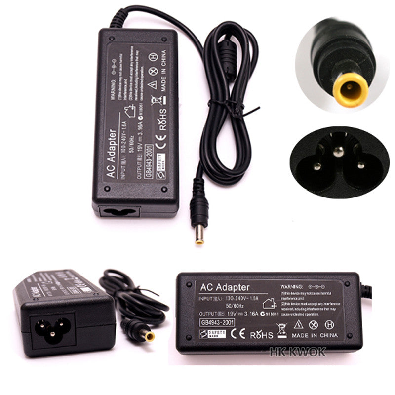 19V 3.16A 5.5*3.0mm Laptop Adapter Charger For Samsung Notebook R58 R23 R540 R429 R23 RV411 R440 R430 R528 R478 Power Supply