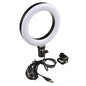 6inch Led Ring Light For Video Conference 10 Light Modes Selfie Ring Light Video Recording To Make TikTok Youtube Ringlight - NATASHAHS