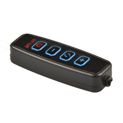 6inch Led Ring Light For Video Conference 10 Light Modes Selfie Ring Light Video Recording To Make TikTok Youtube Ringlight - NATASHAHS