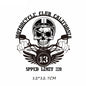 Iron-on Transfers for Clothing Thermoadhesive Patches on Clothes Stickers Diy Skull Patch Biker Flex Fusible Transfer Stripe - NATASHAHS