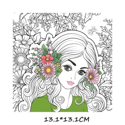 Iron on Transfer for Clothing Thermoadhesive Patches for Jackets Fashion Sticker DIY Car Patch Textile Vinyl Stripes Appliques A - NATASHAHS