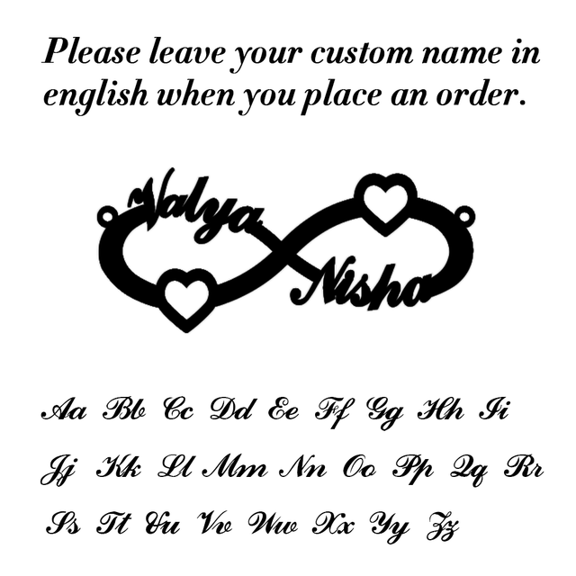 Custom Name Necklace Personalized Steel Color Stainless Steel Necklaces For Women Man Customized Jewelry - NATASHAHS