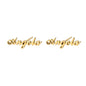 Fashion Stainless Steel Customize Name Stud Earrings Women Girls Jewelry Titanium Gold Color Letter Earring - NATASHAHS