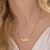 Classic style name necklace in 3 different platings - NATASHAHS